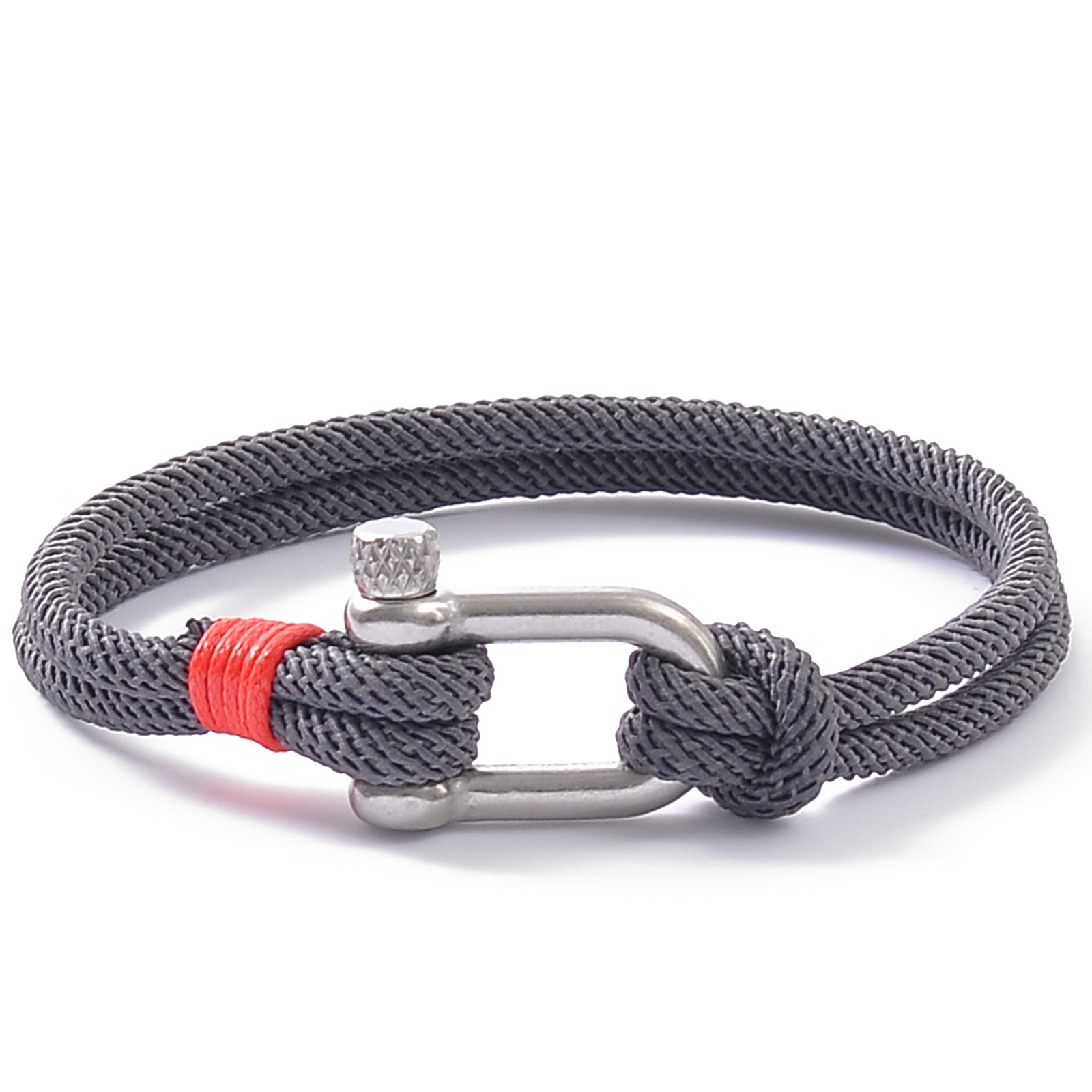 7:Dark gray rope steel buckle