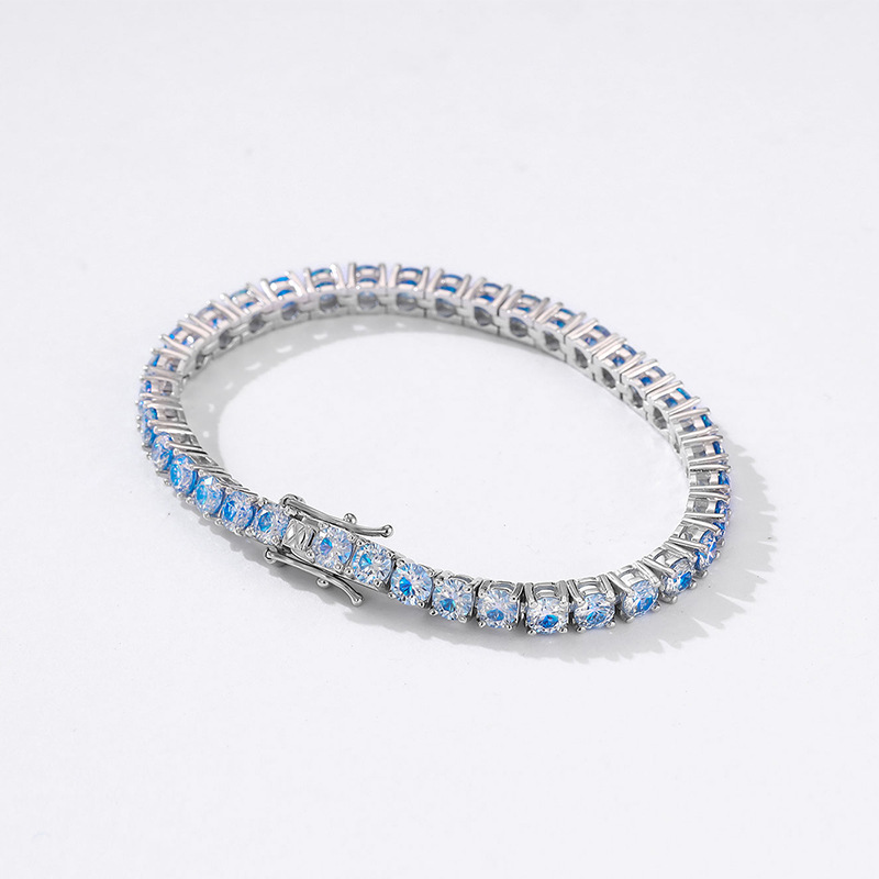 5:3mm light blue diamond