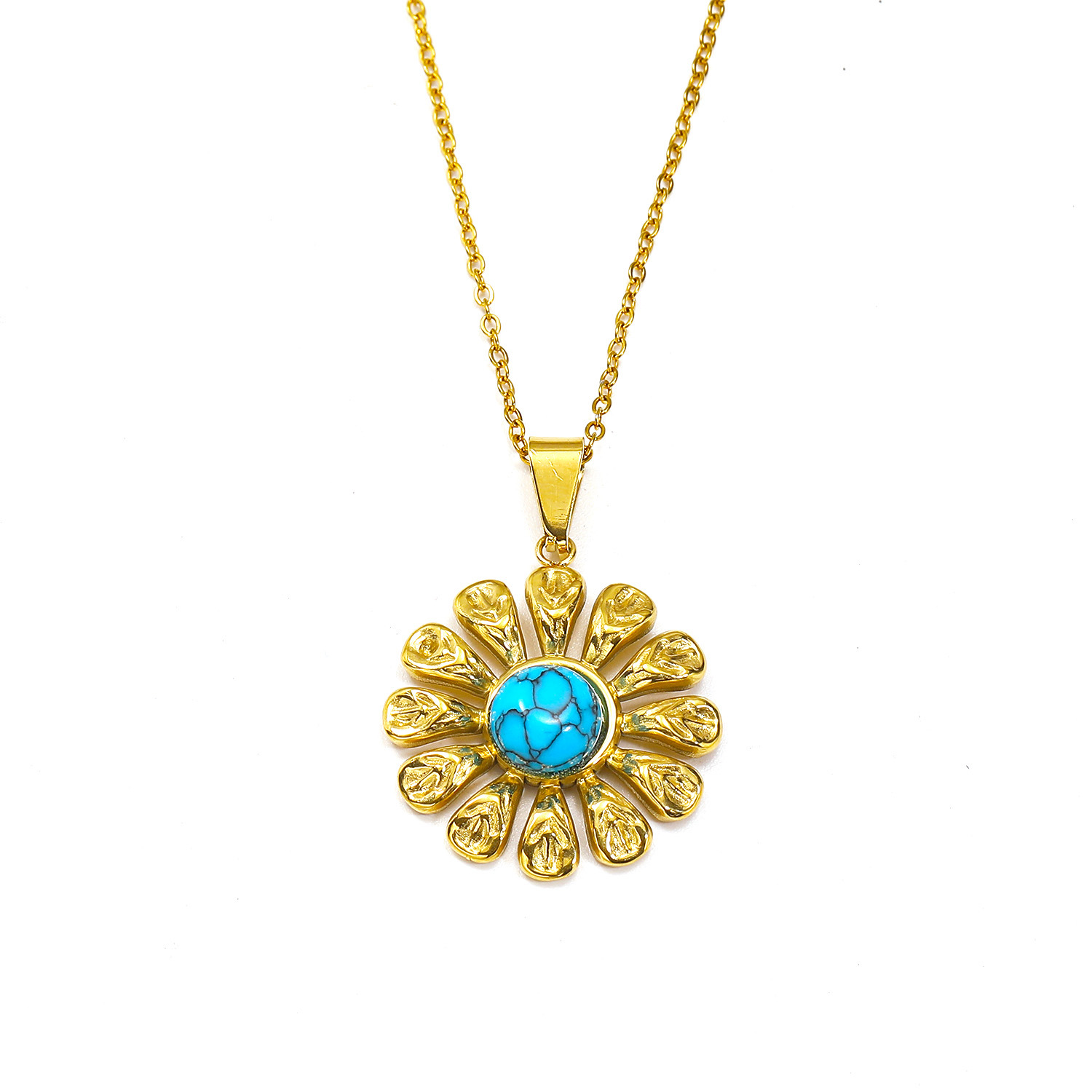 3:Golden blue turquoise