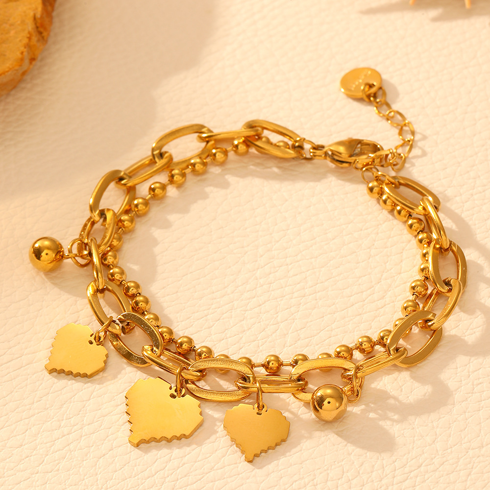 1:Gold bracelet