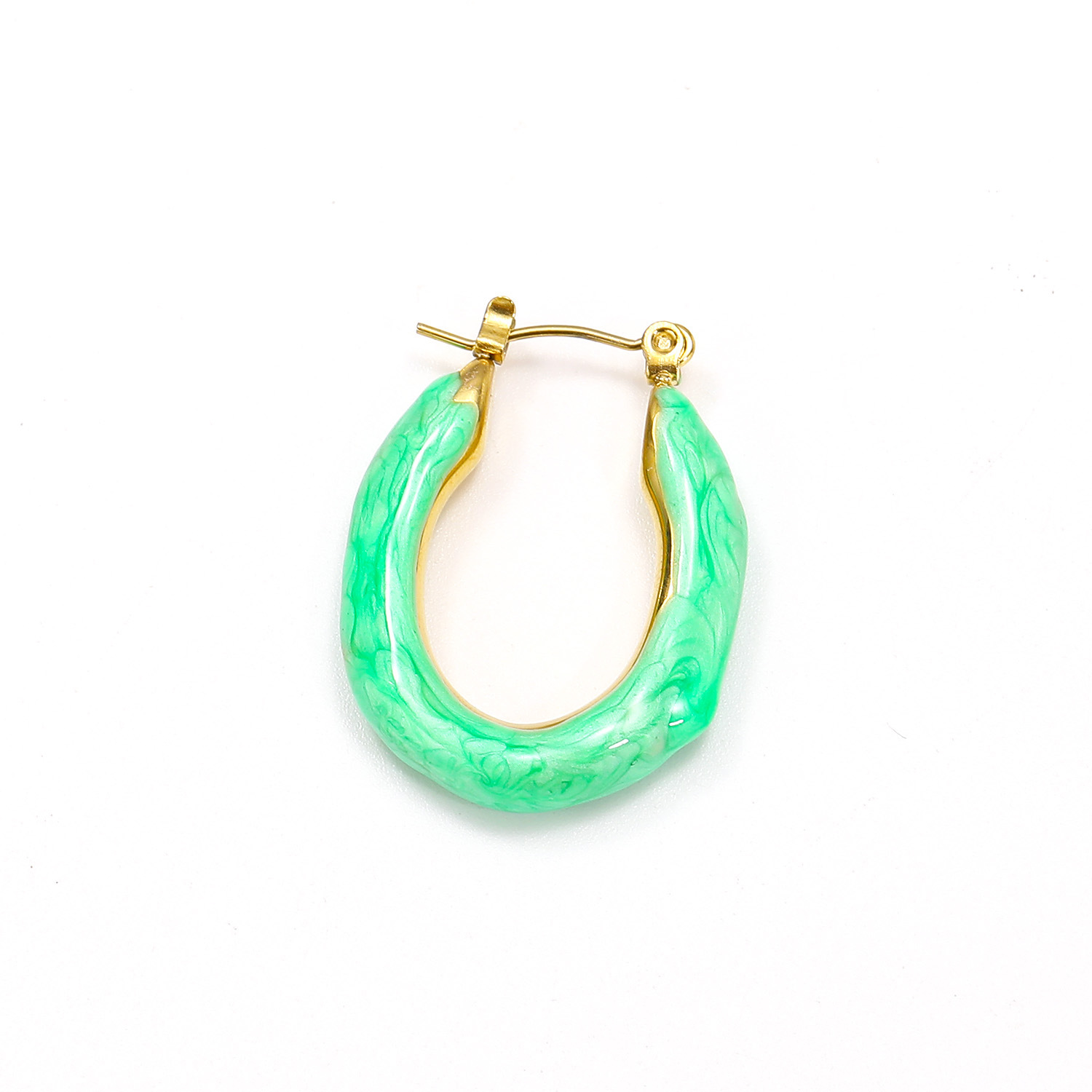 3:Golden green enamel