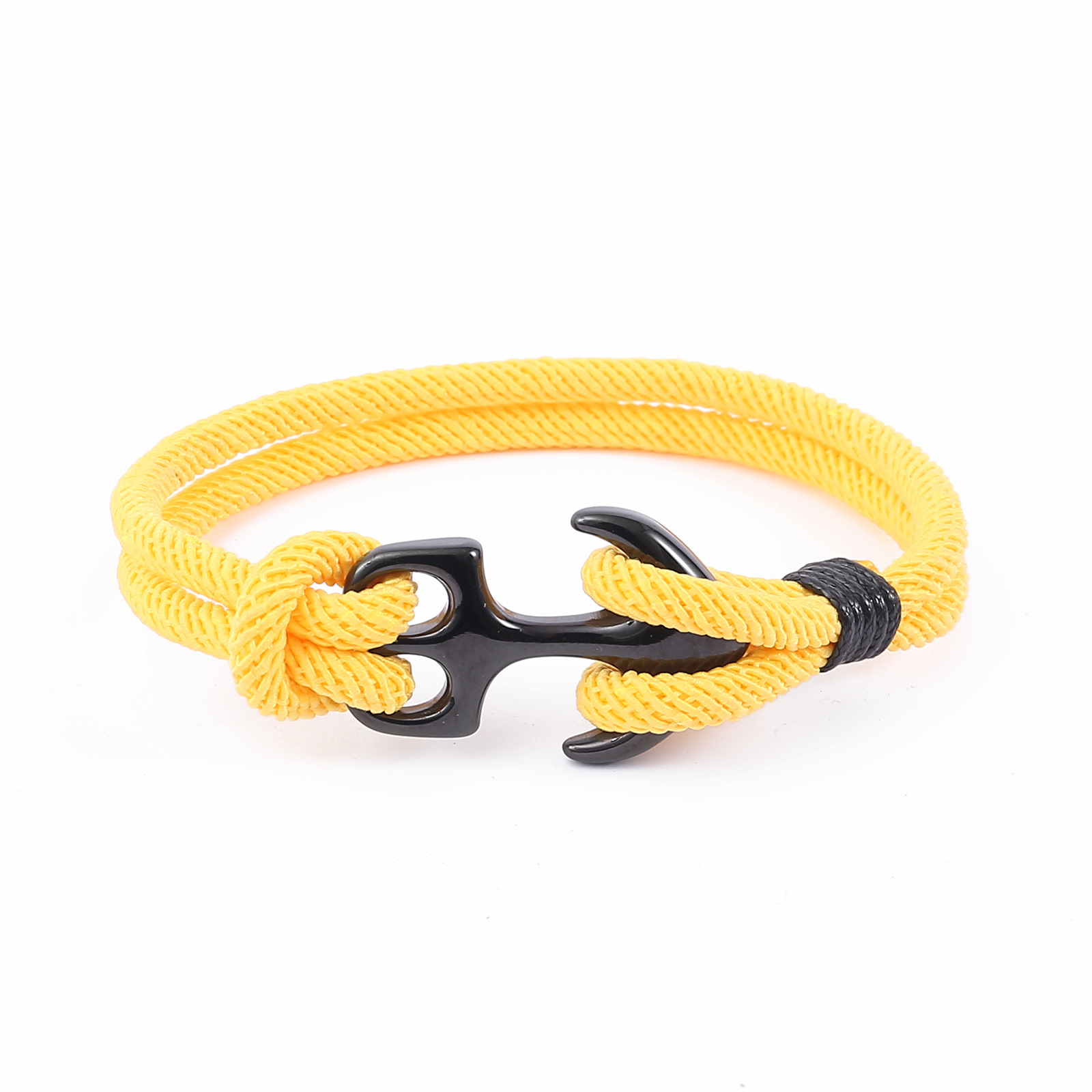 Black Anchor Yellow Size 19cm