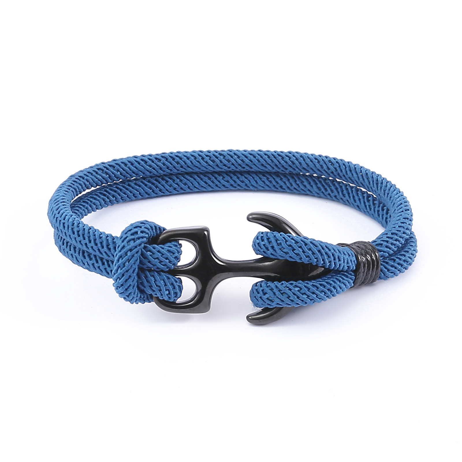 Blue-green black anchor Size 19cm