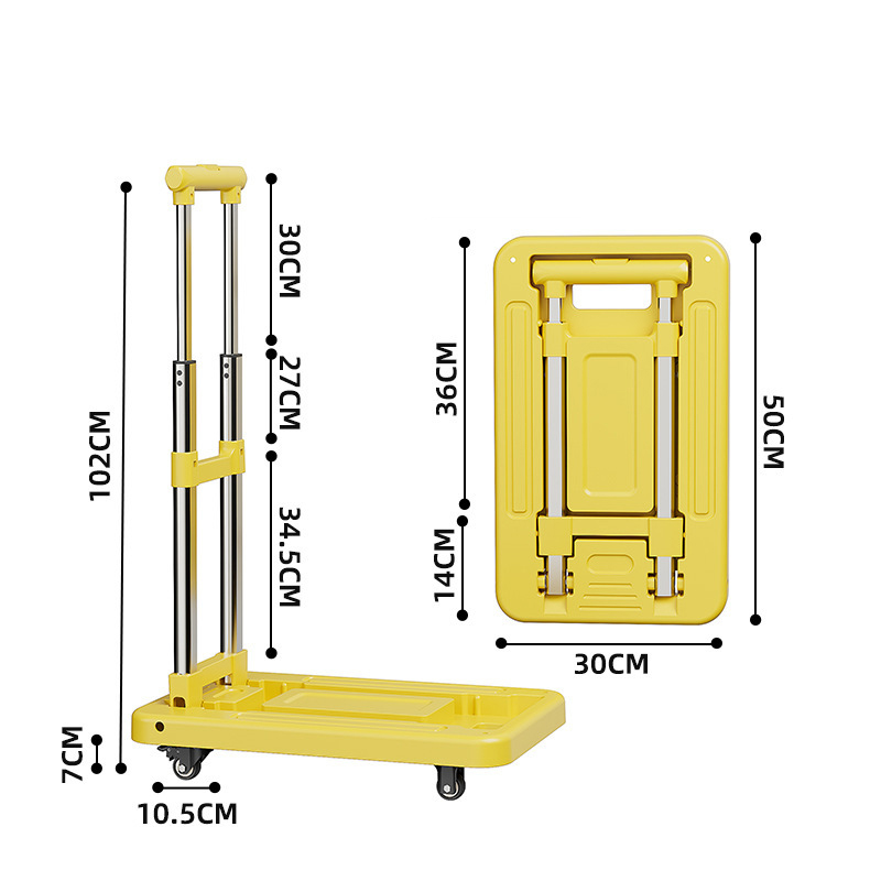 Hand cart-yellow large size