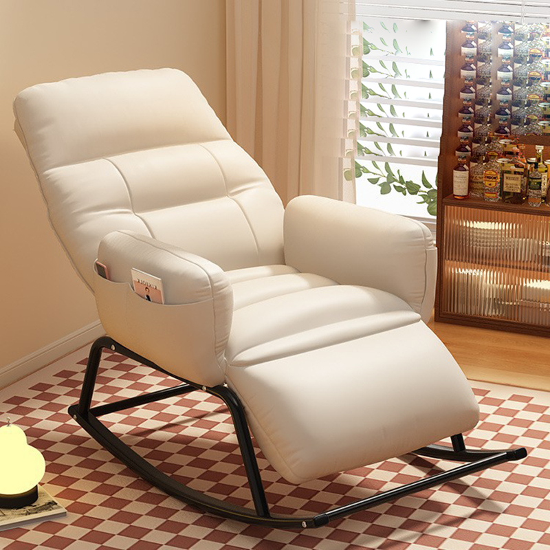 White/anti-fouling technical cloth [with footrest   armrest five-speed adjustment]