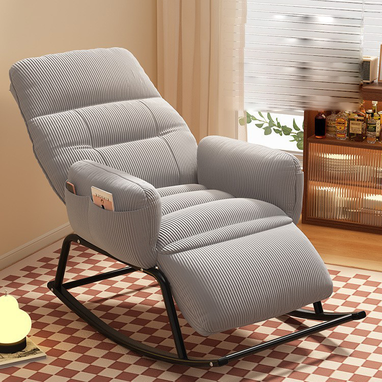 Gray/soft corduroy [with footrest   five-speed armrest adjustment]