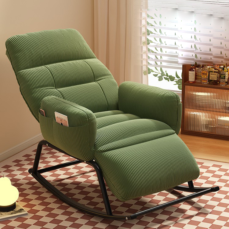 [hot sellingThe same style as the main picture] green/soft corduroy [with footrest   five-speed armrest adjustment]