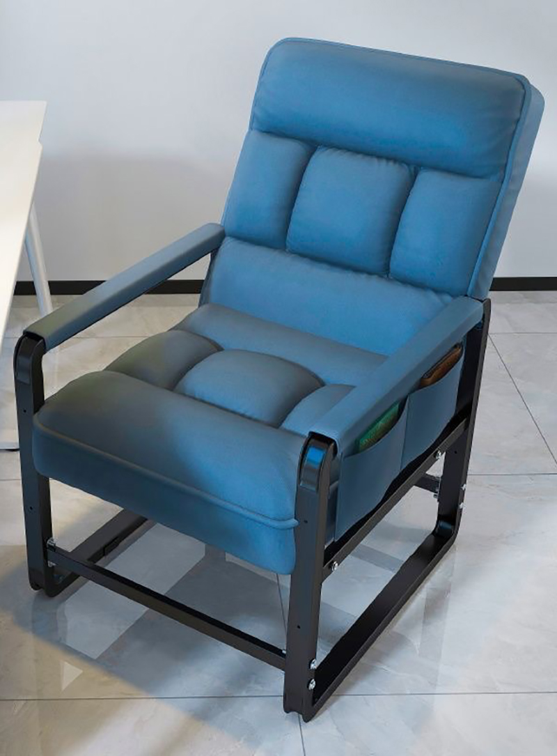 Blue single chair-90x50cm