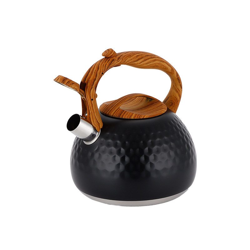 3 liter black diamond pattern kettle