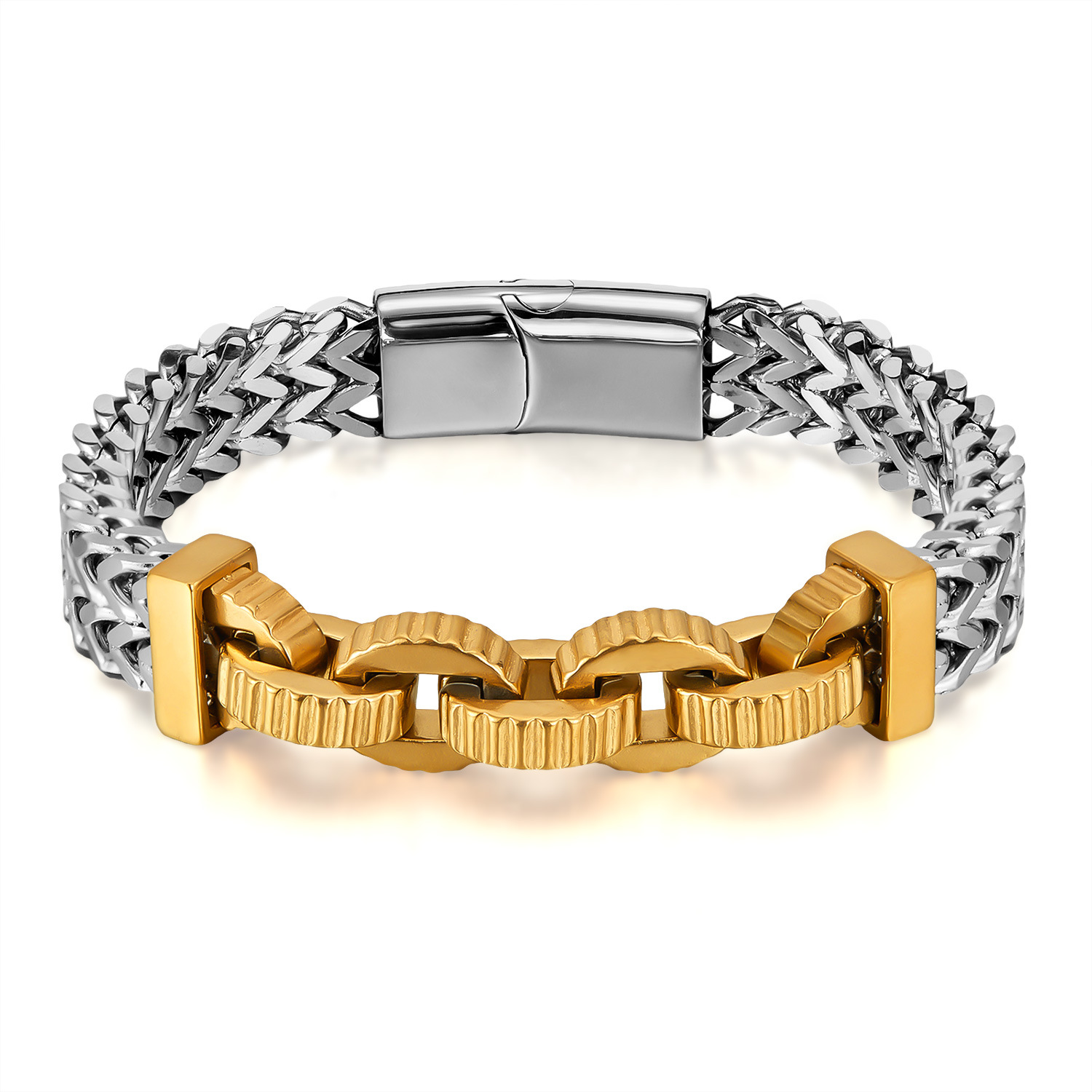 2:Gs1585-steel bracelet gold