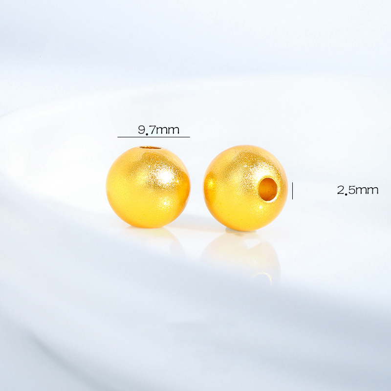 14:N gold beads 9.7mm1 exquisite edition