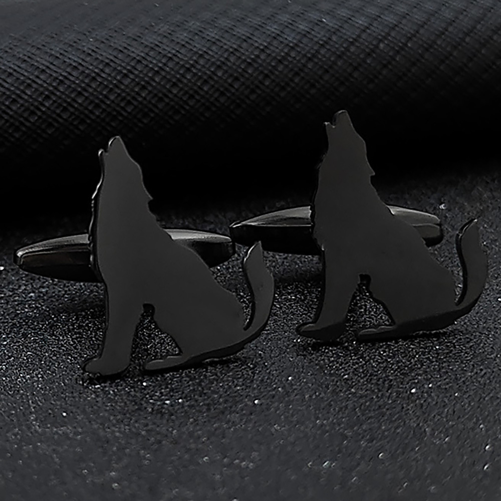 Black - cufflinks 1 pair PH20240531-20