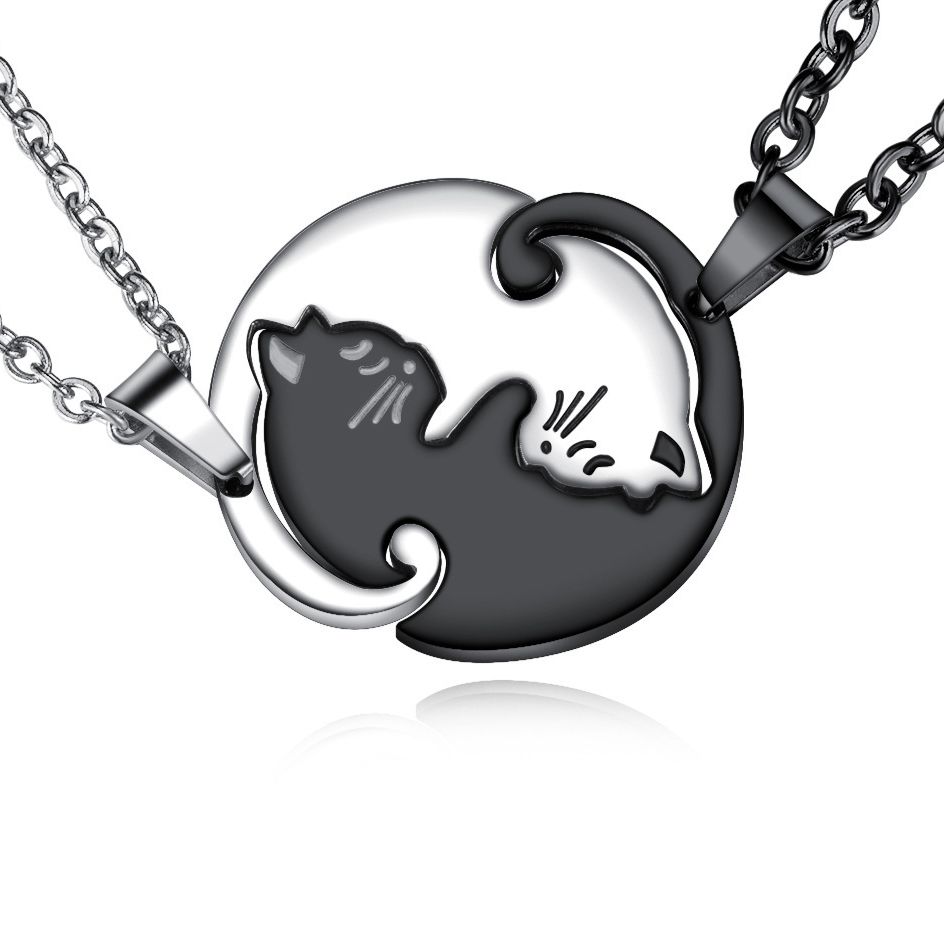 Black-white pendant