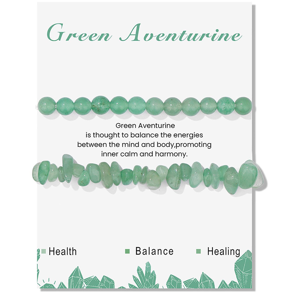 10 Aventurine vert