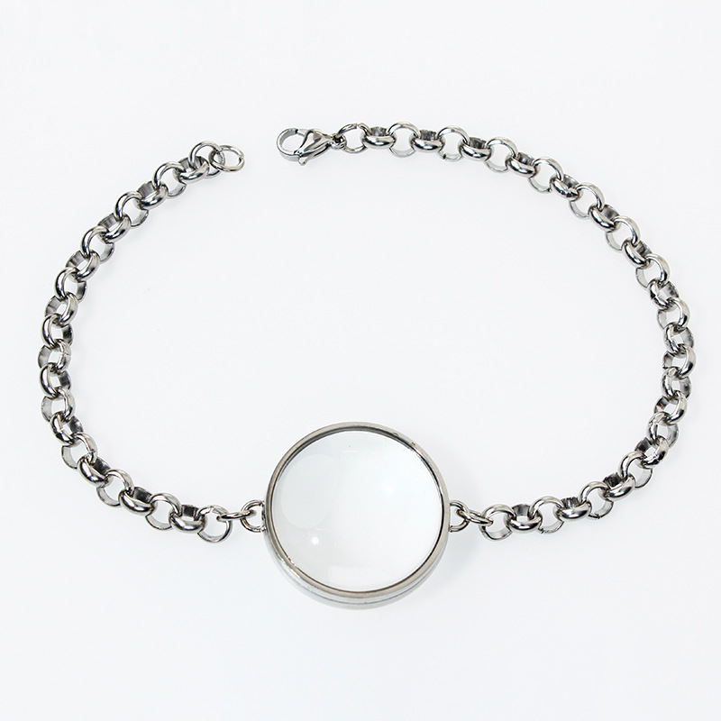 19:28mm connector  O-type bracelet about 18.5cm