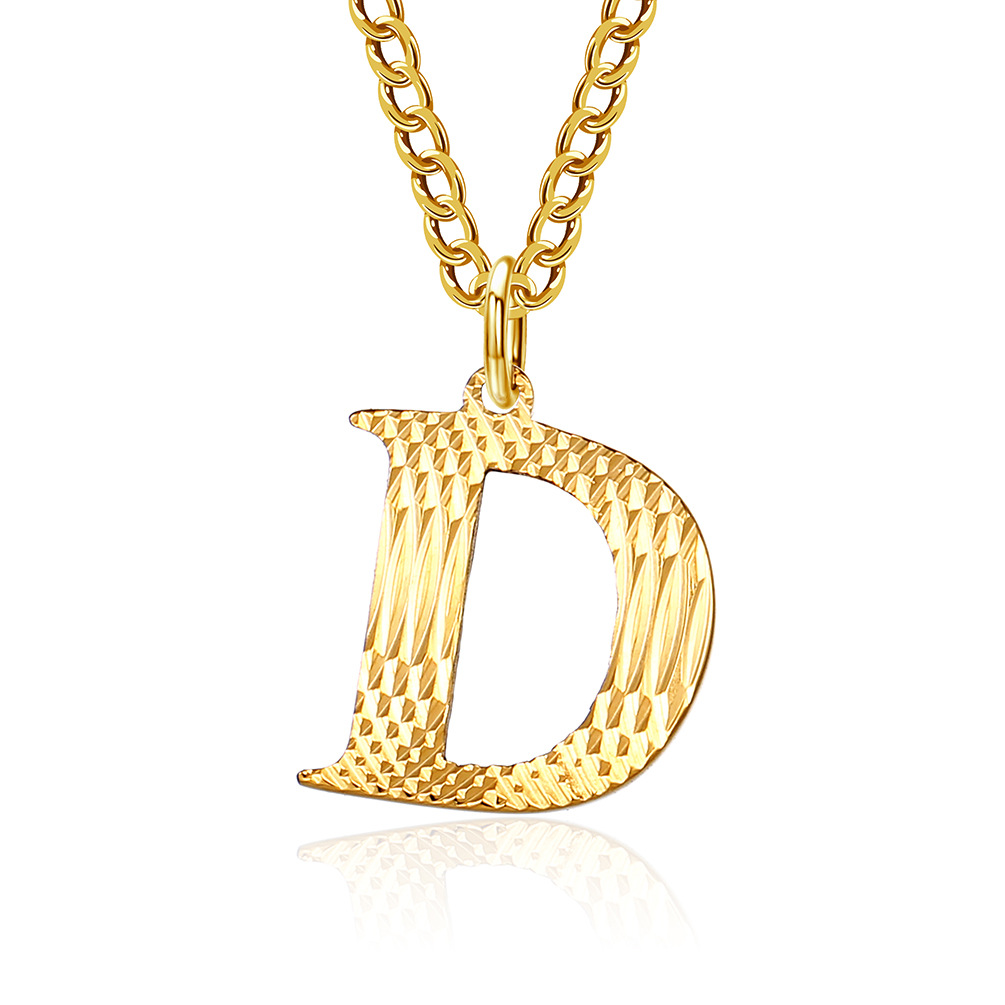 Gold D (no matching chain)