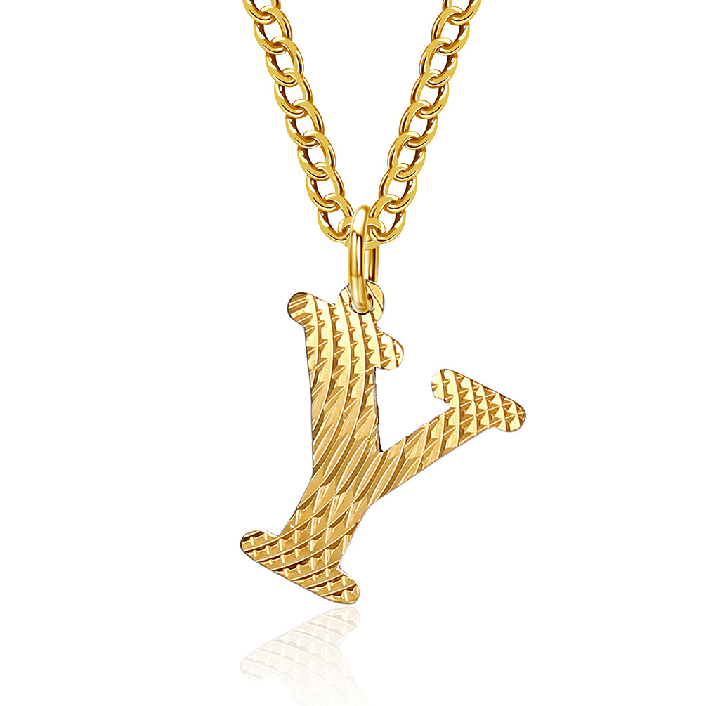 Gold Y (no matching chain)