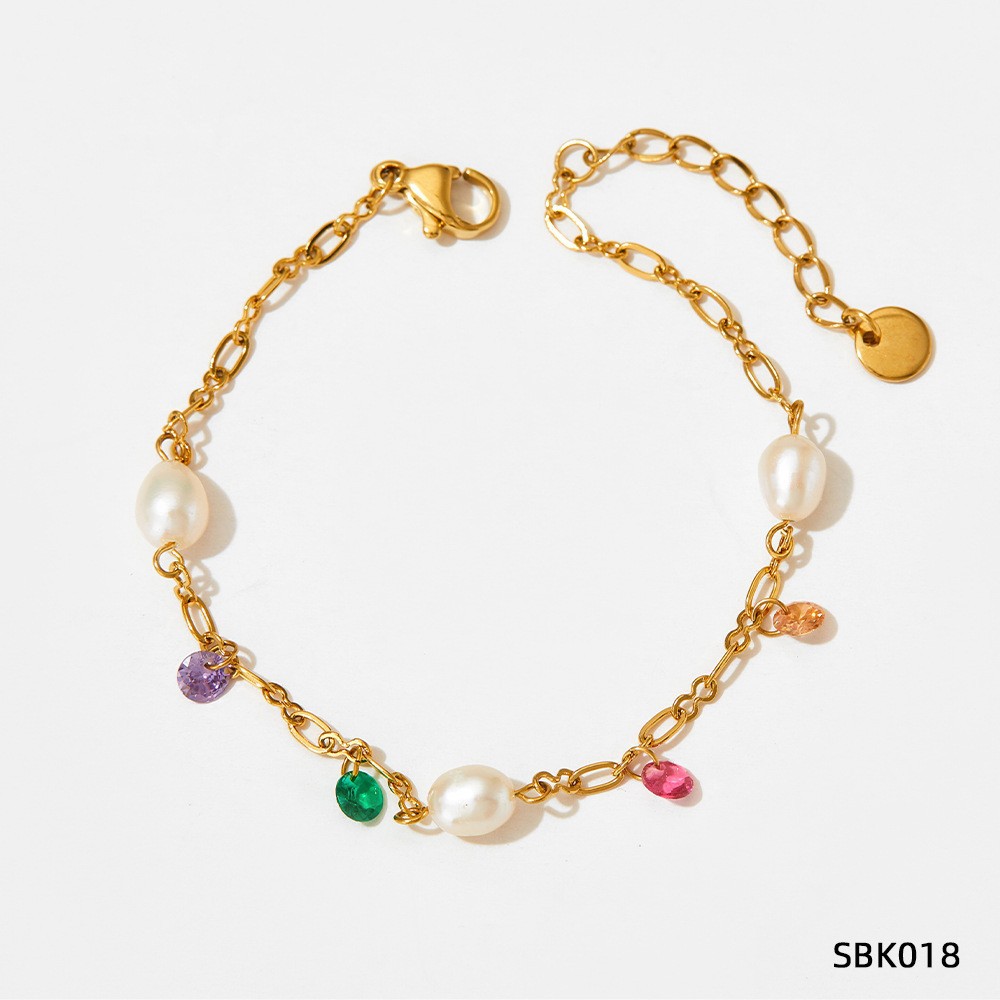 5:Gold bracelet color SBK018