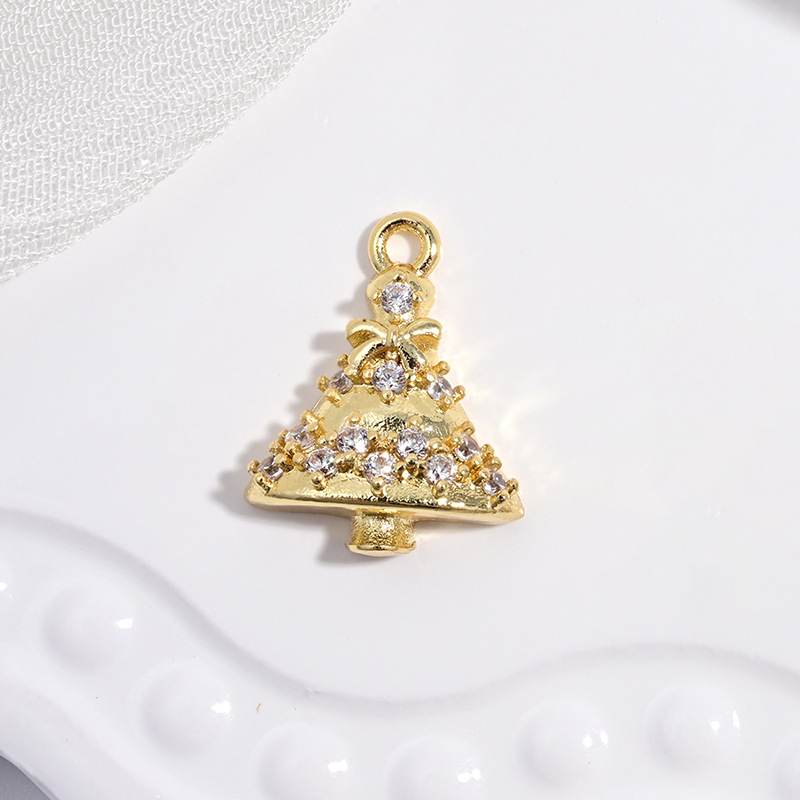 7:Vd1667 golden white diamond christmas tree