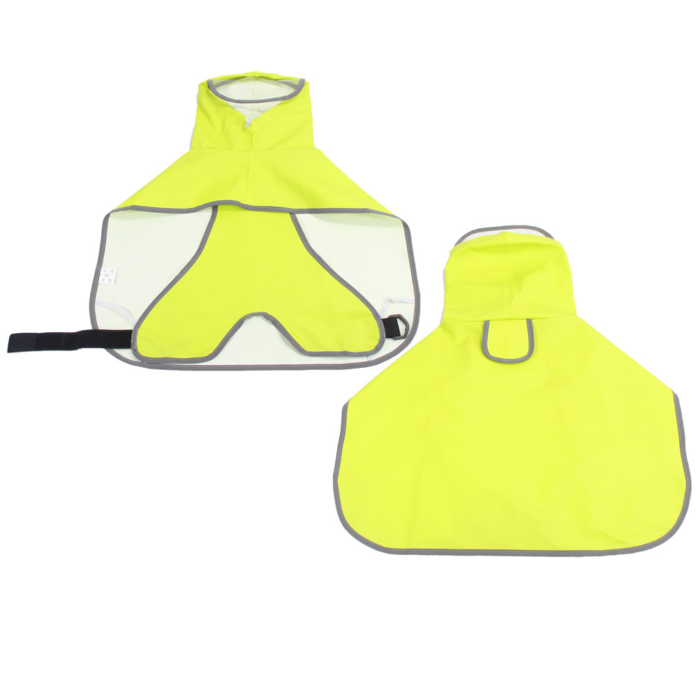 Fluorescent yellow-reflective edging