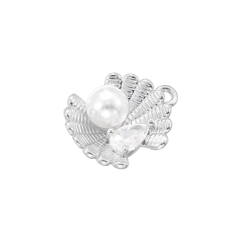 2:Vd1601 white gold pearl shell