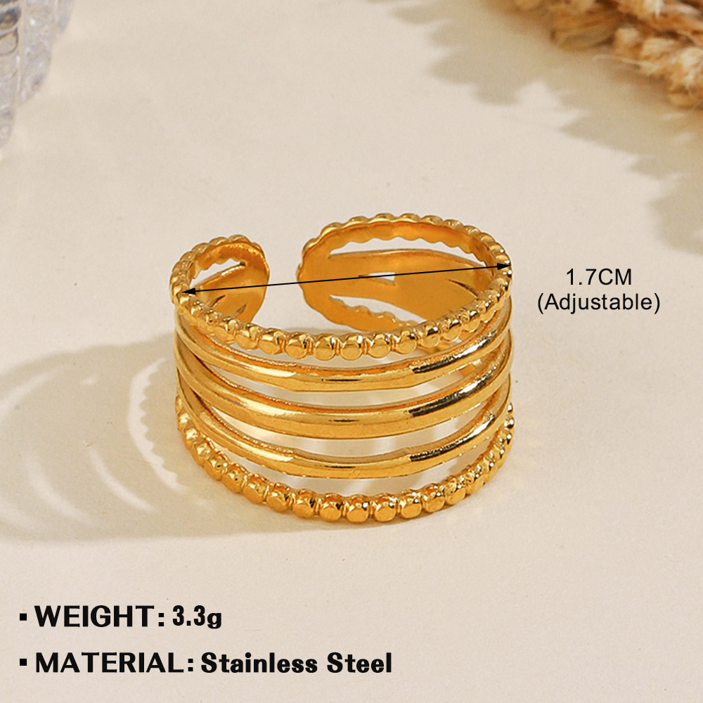 1:Golden Line ring