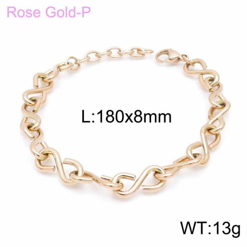 3:Rose gold bracelet=kb 149358 -kfc