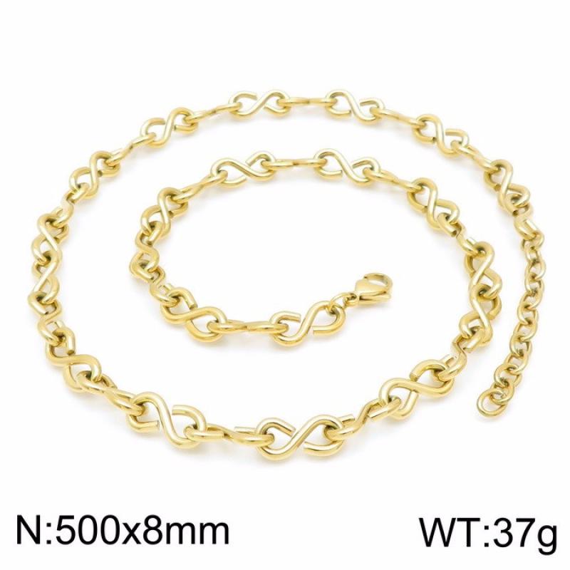 5:Gold necklace=kn200049-kfc