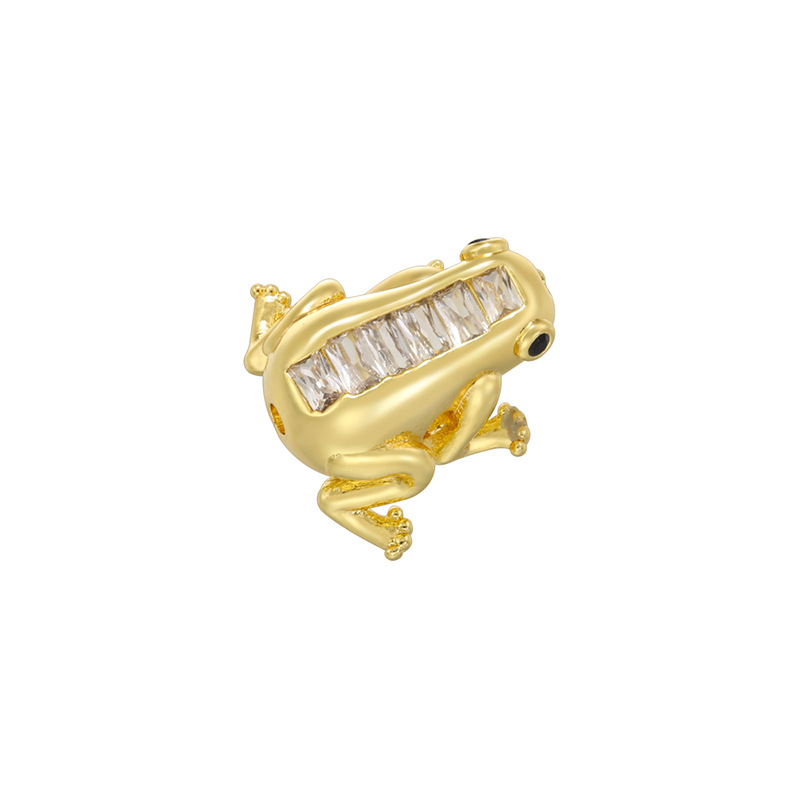 3:Vd1608 golden frog pendant