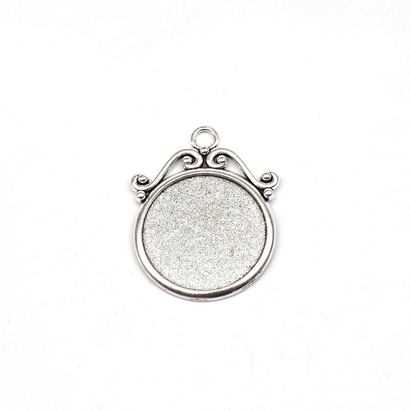 1 antique silver color