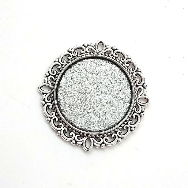 3 antique silver color