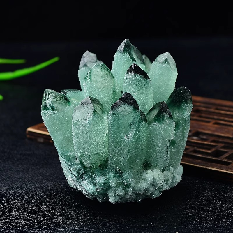 17:Green water cluster 310-400g