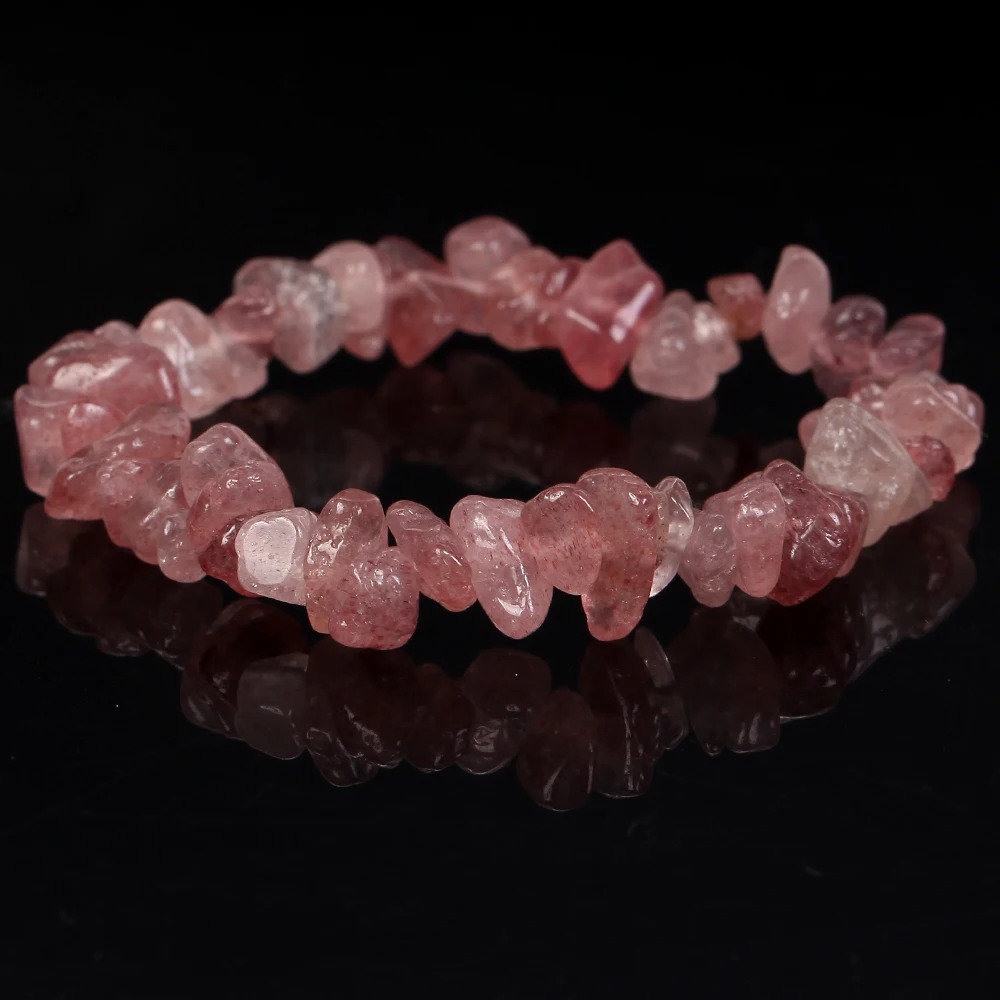 natural strawberry crystal 5-8mm