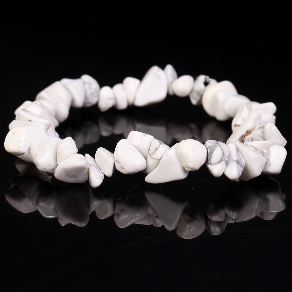 natural white turquoise 5-8mm