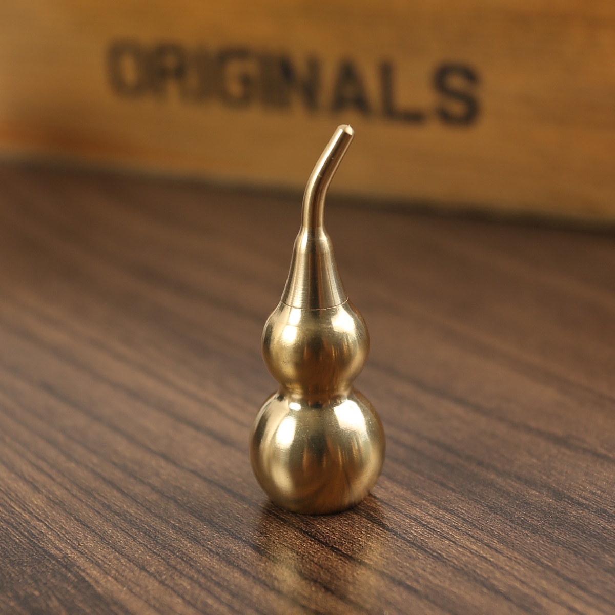 11:5.5cm three-section gourd (brushed sealing oil)