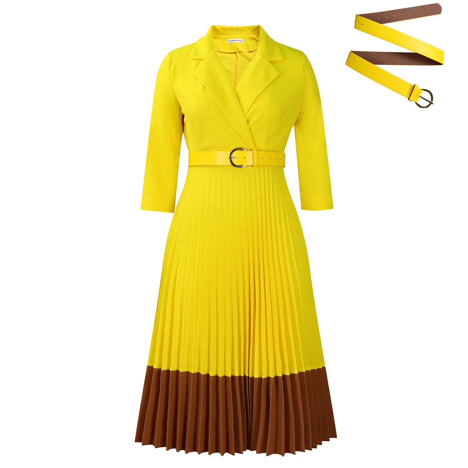 Yellow + belt