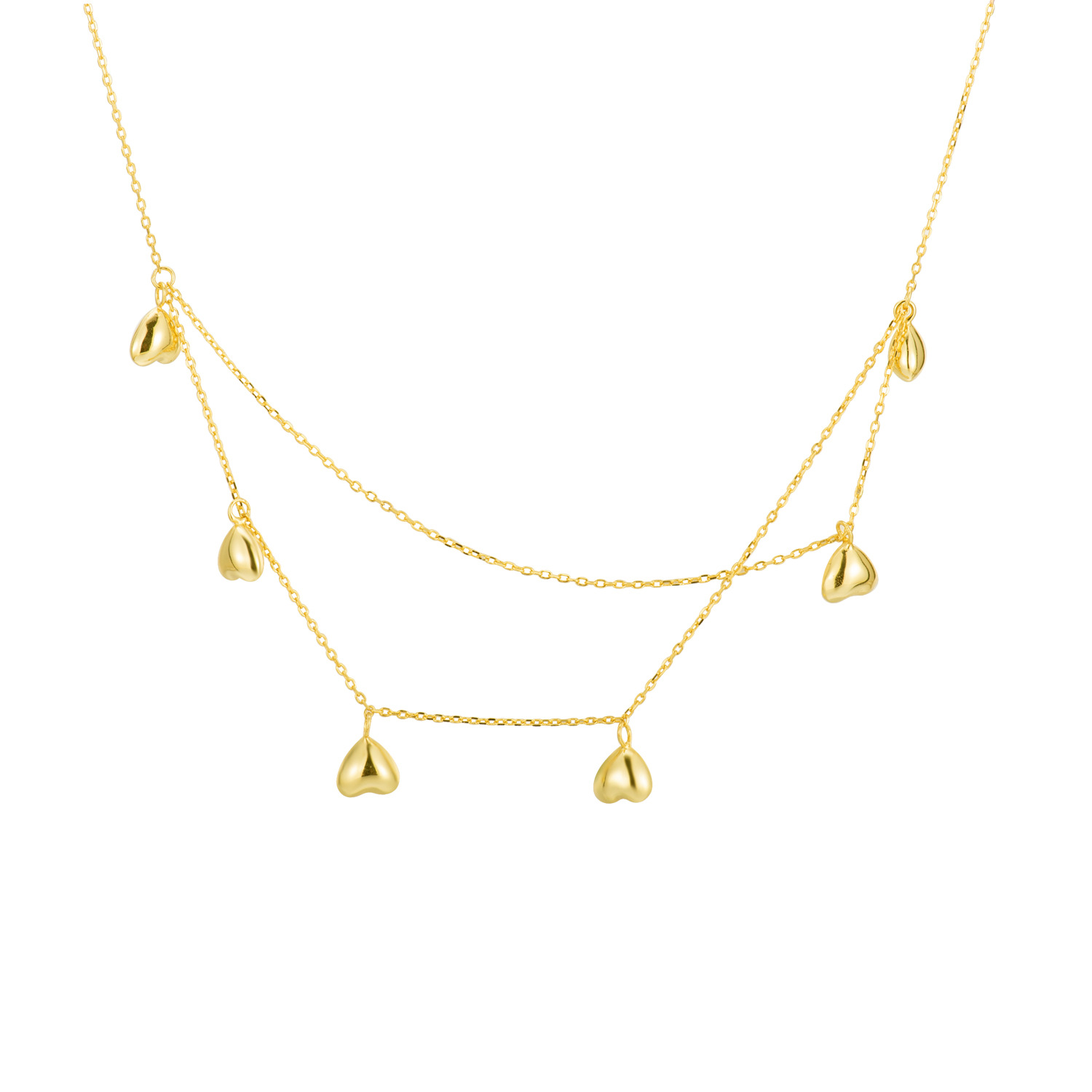 2:Gold Love Necklace