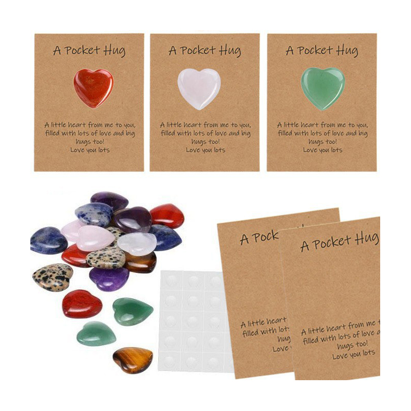 40pcs crystal stone card set 2