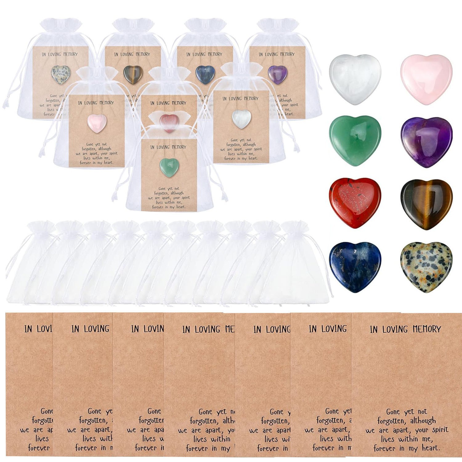 7:40pcs crystal stone card set 4