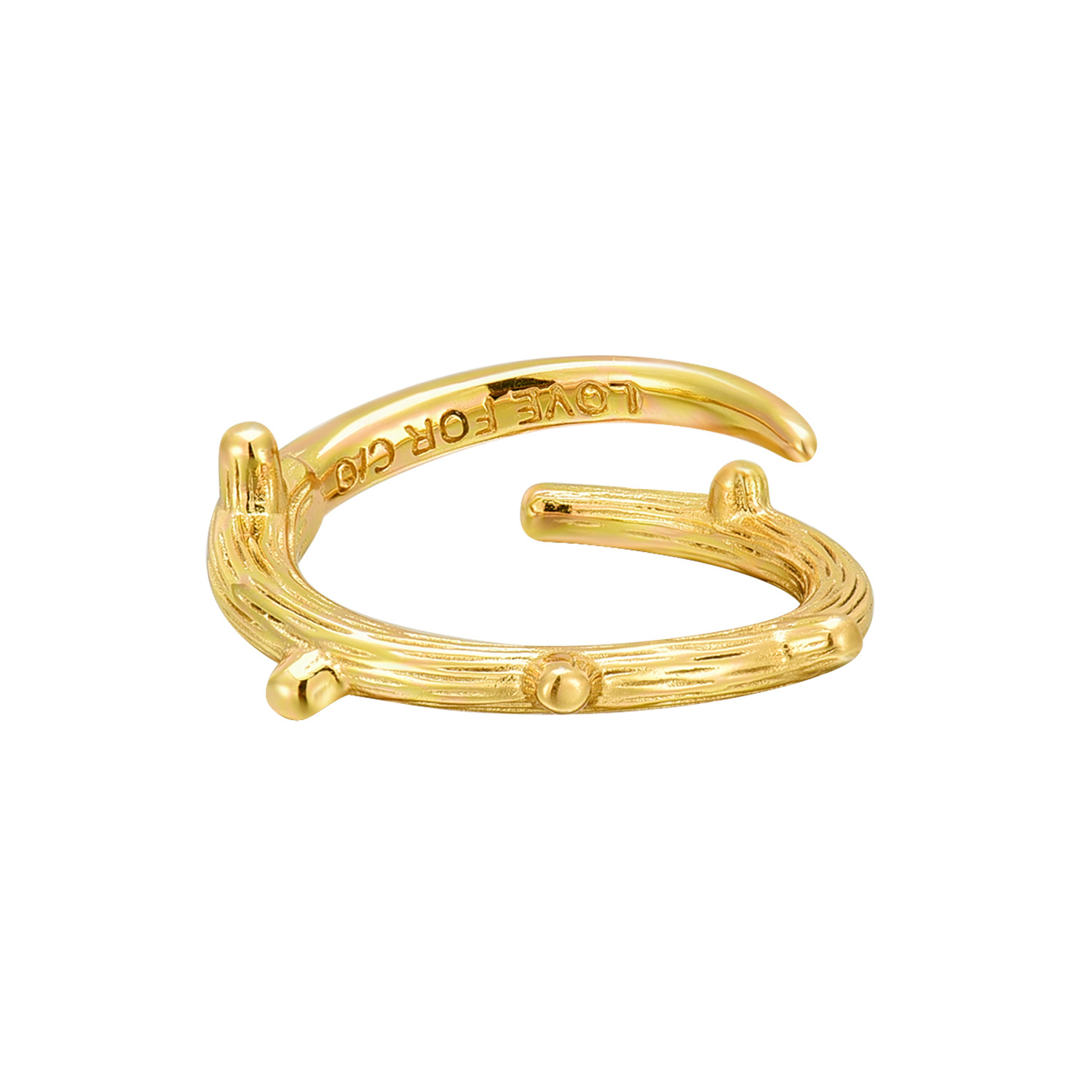 2:Gold Branch Ring