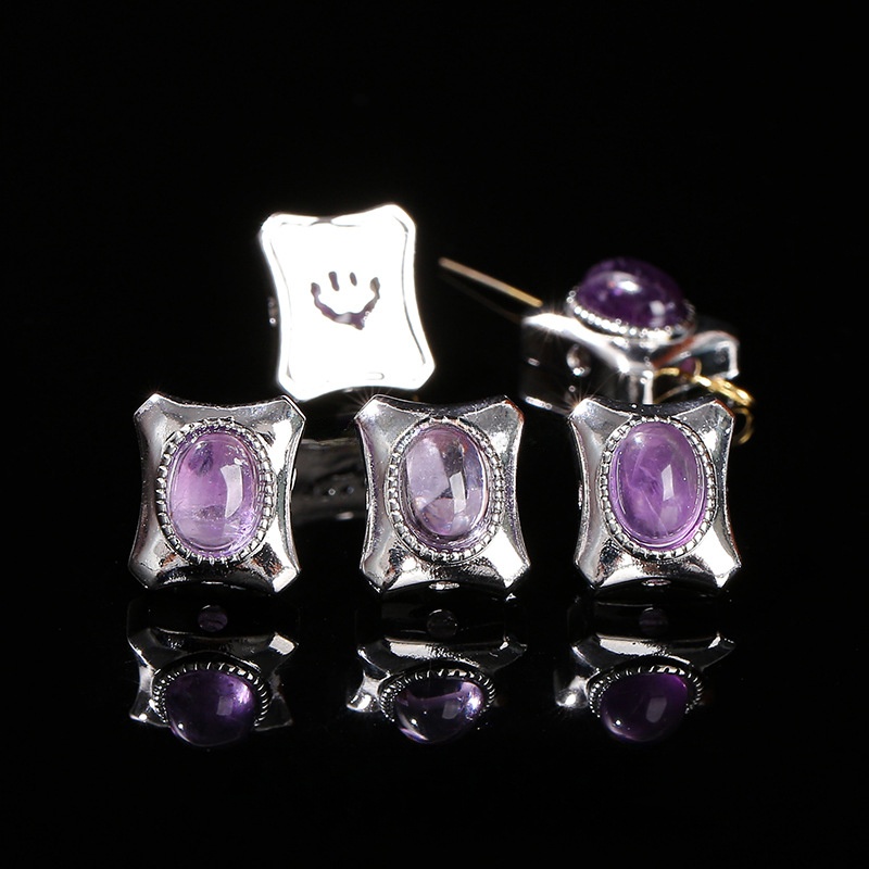 Natural amethyst 13*11*7.5mm