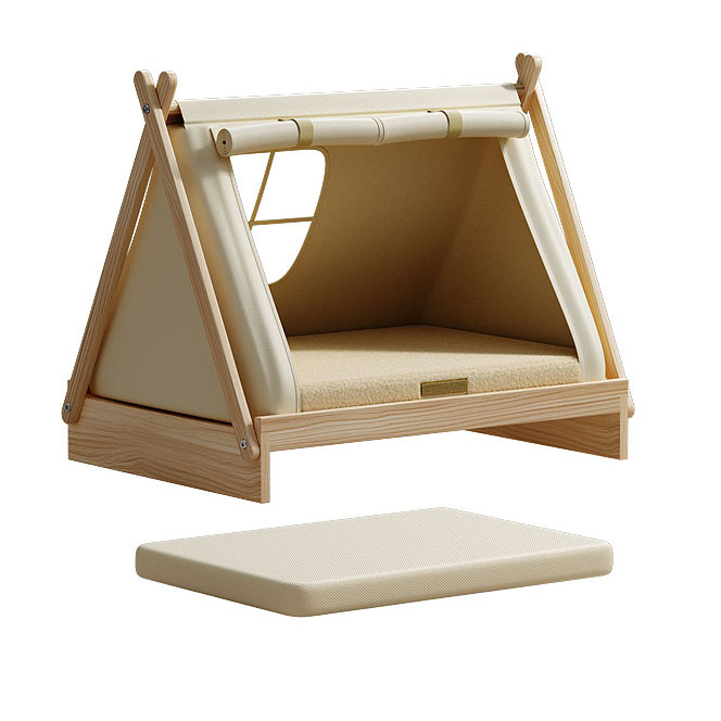 Cat Tent Bed - Four Seasons mat - Plush mat