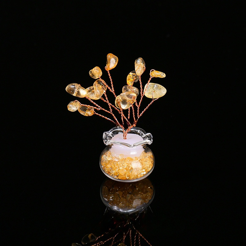 Natural citrine 7cm