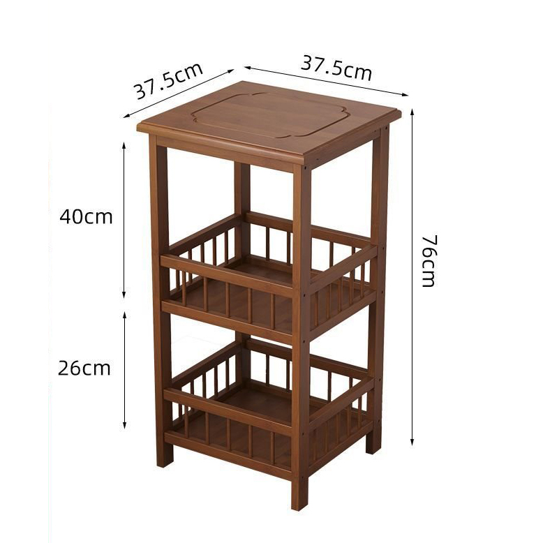 Large three-layer brown fence