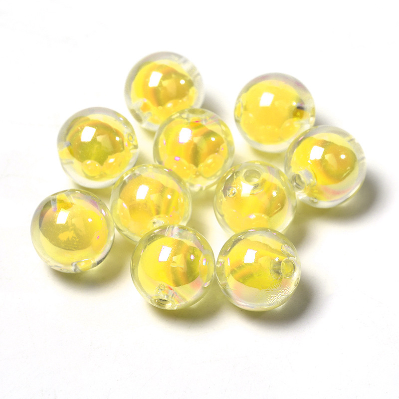 Yellow AB 10mm (about 900 pieces per kilogram)