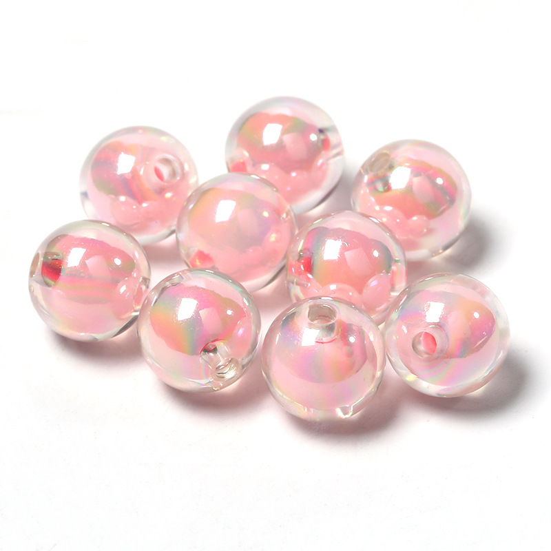 Pink AB 10mm (about 900 pieces per kilogram)