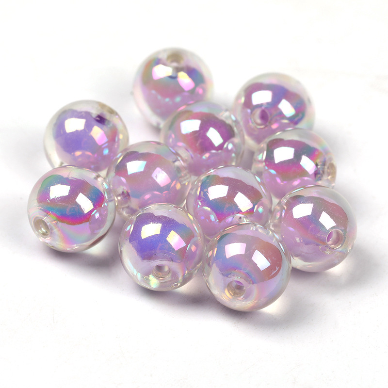 Purple AB 10mm (about 900 pieces per kilogram)