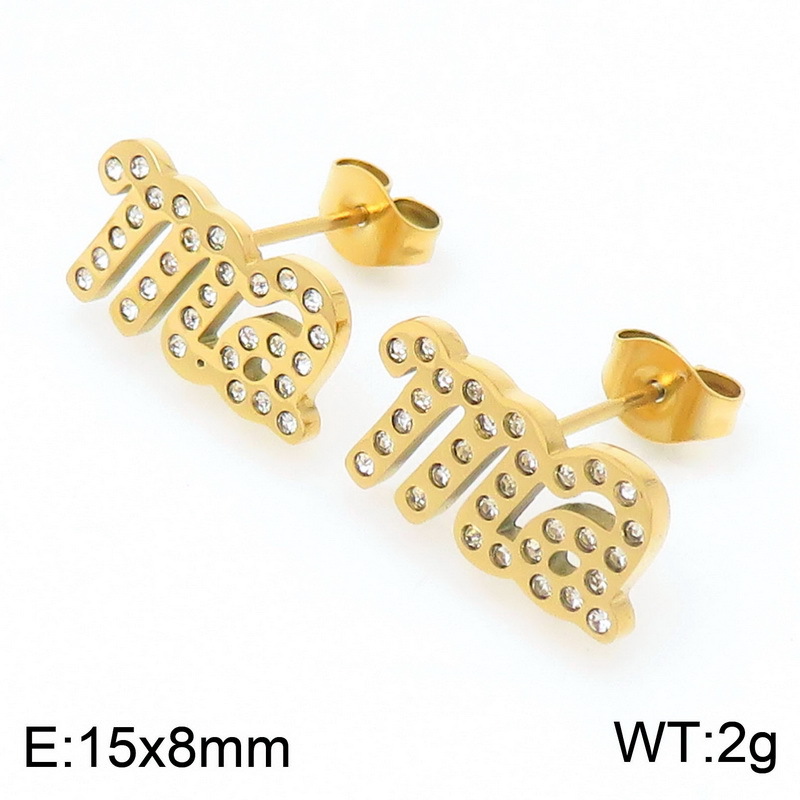 5:Gold earrings ke114360-klx