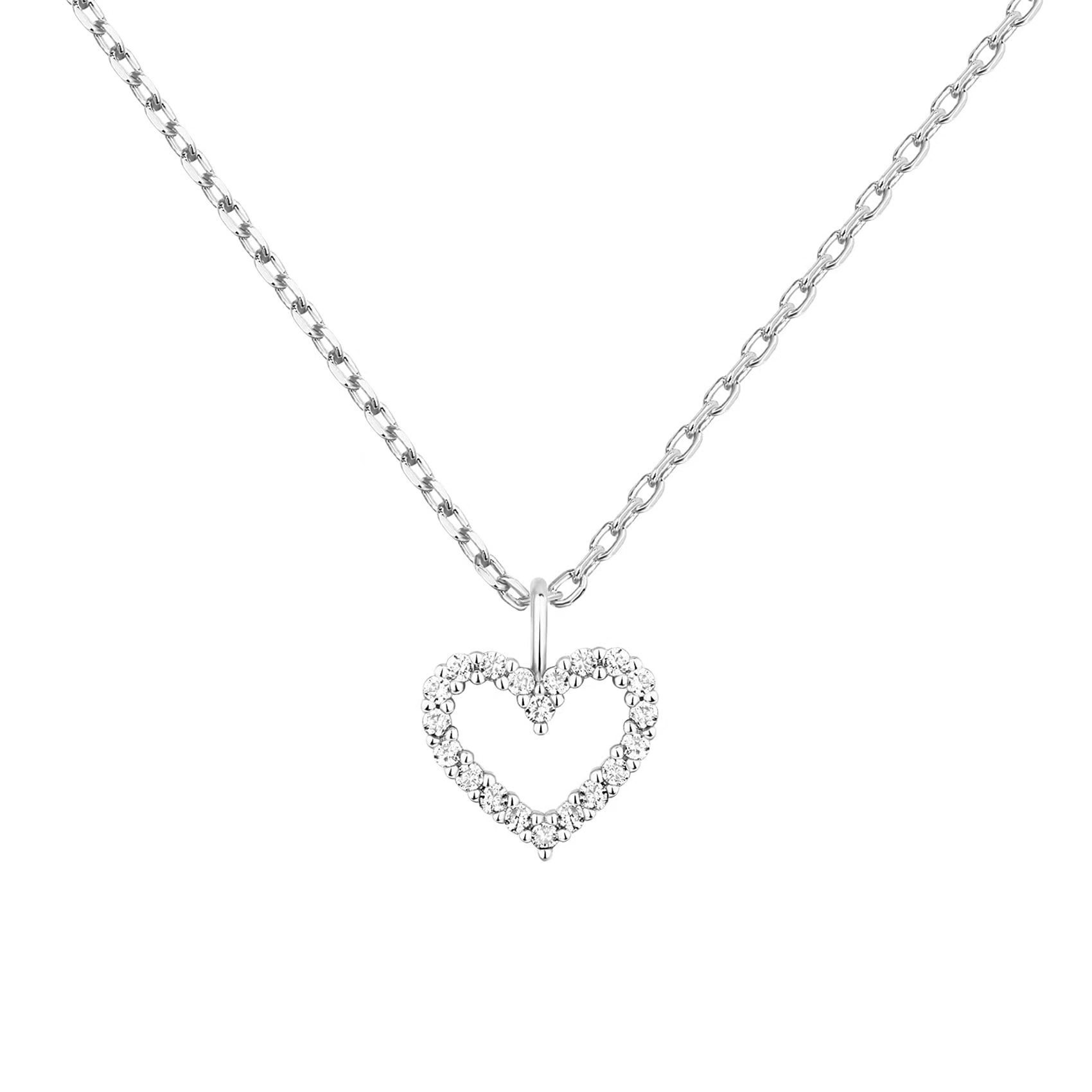 2:Love Necklace/Silver Plated