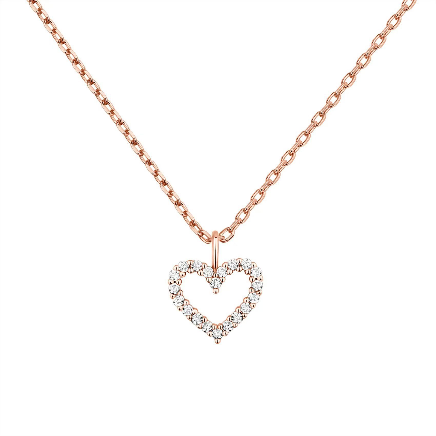 3:Love Necklace/Rose Gold